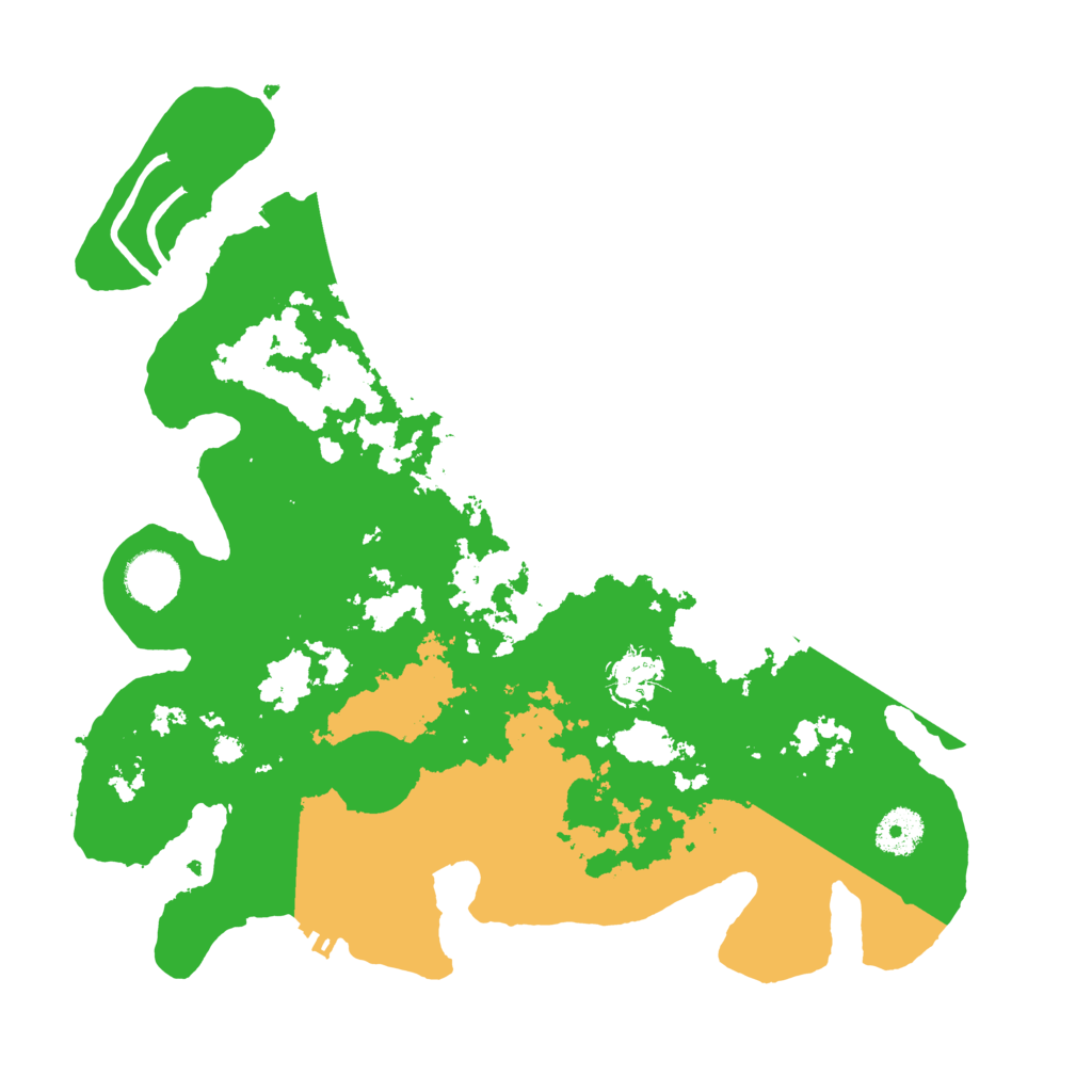 Biome Rust Map: Procedural Map, Size: 3500, Seed: 474823898
