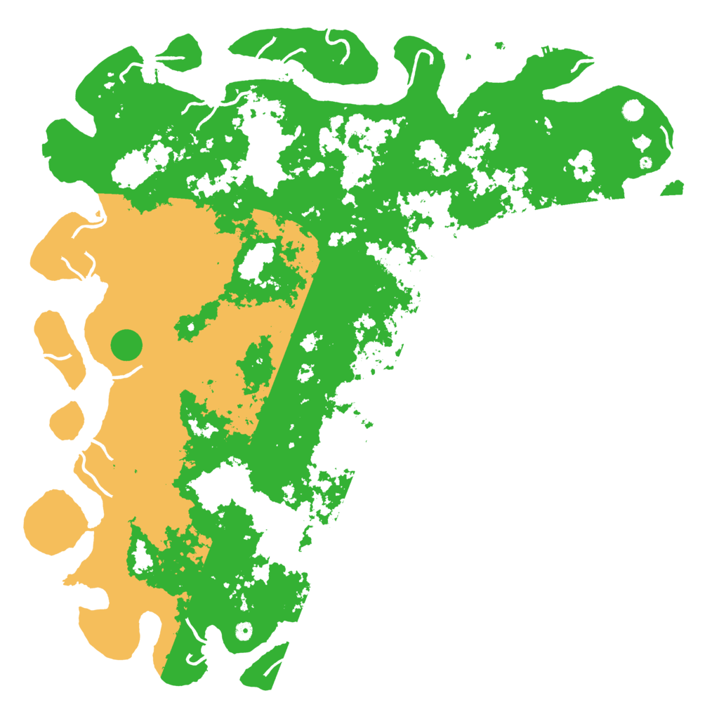 Biome Rust Map: Procedural Map, Size: 6000, Seed: 775801971