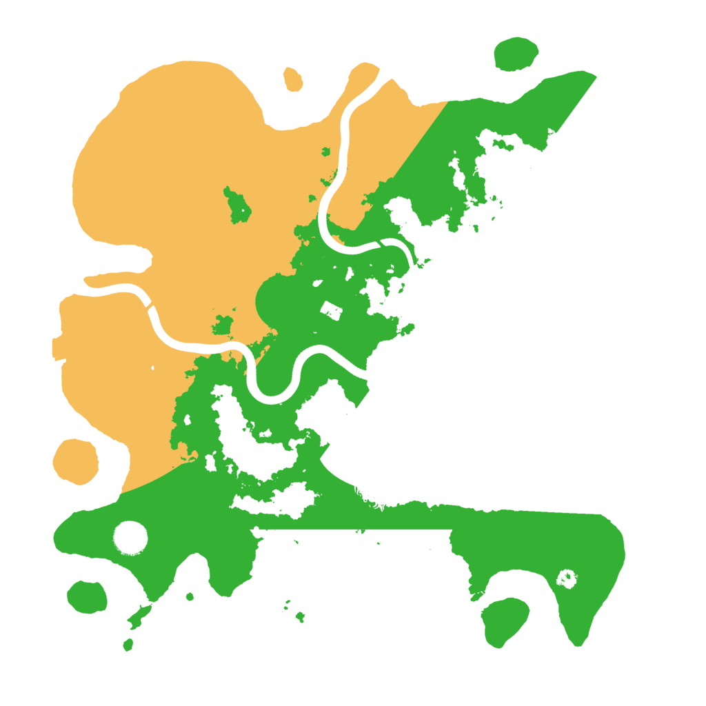Biome Rust Map: Procedural Map, Size: 3650, Seed: 18429311