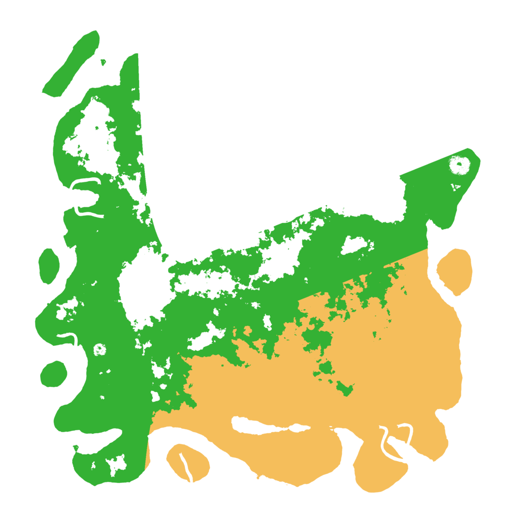 Biome Rust Map: Procedural Map, Size: 4200, Seed: 650894715
