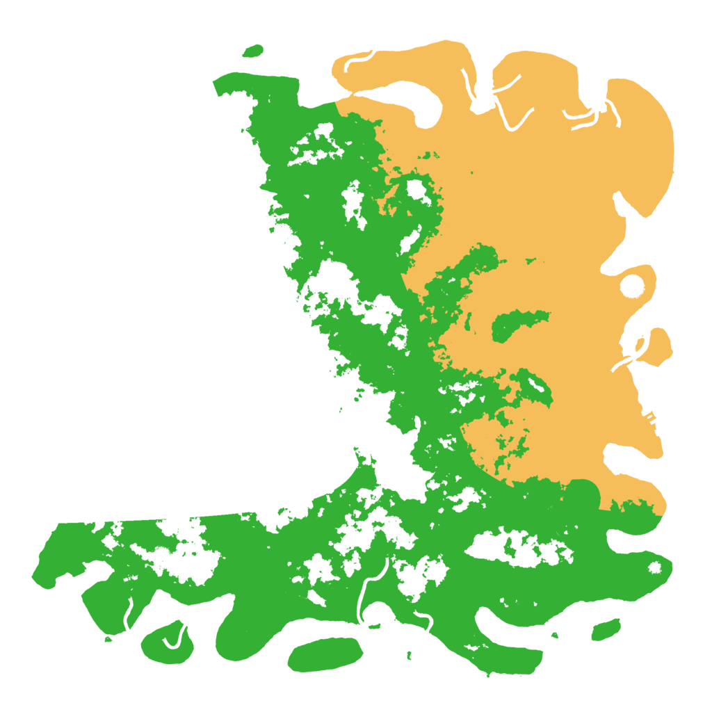 Biome Rust Map: Procedural Map, Size: 5250, Seed: 567987