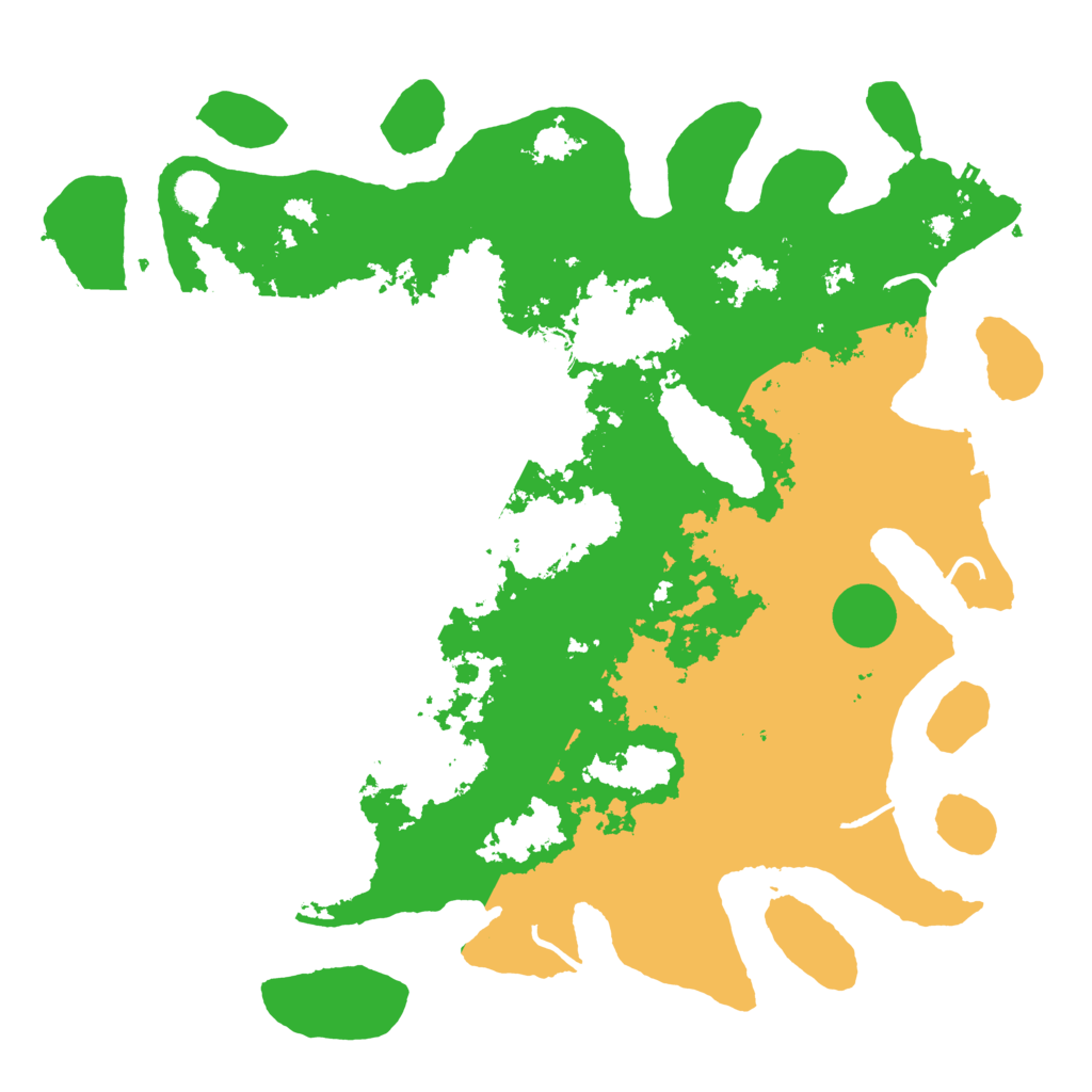Biome Rust Map: Procedural Map, Size: 4500, Seed: 357435