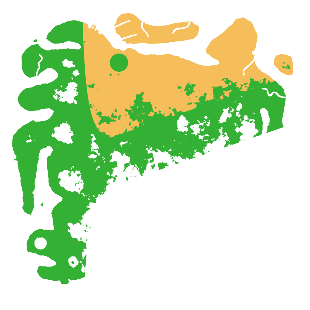 Biome Rust Map: Procedural Map, Size: 4500, Seed: 699001157