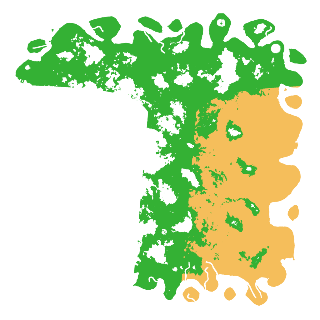 Biome Rust Map: Procedural Map, Size: 6000, Seed: 2847695