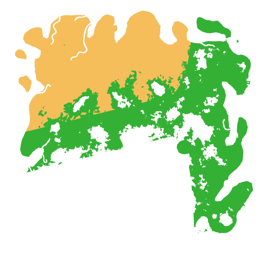 Biome Rust Map: Procedural Map, Size: 5000, Seed: 726400590