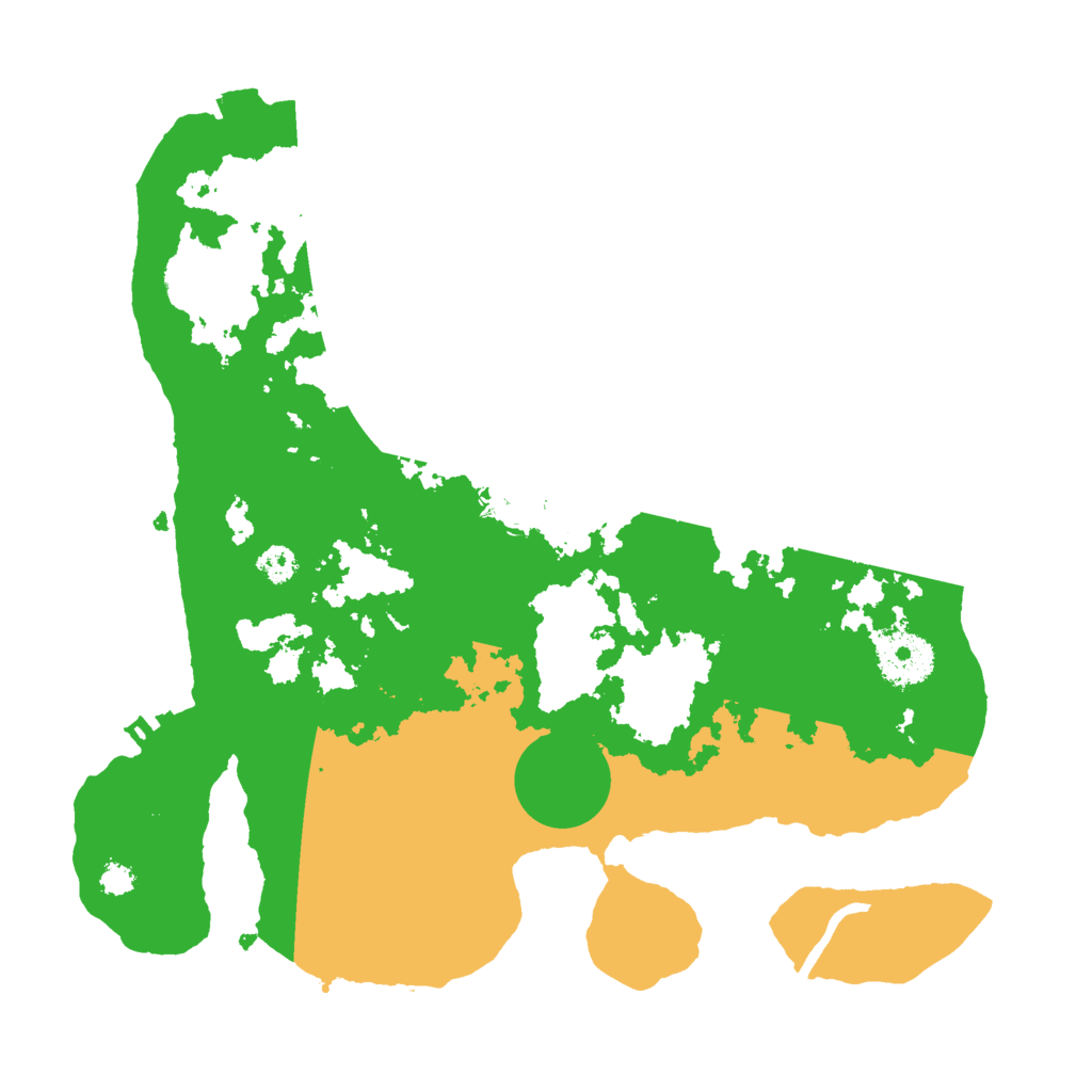 Biome Rust Map: Procedural Map, Size: 3000, Seed: 14932