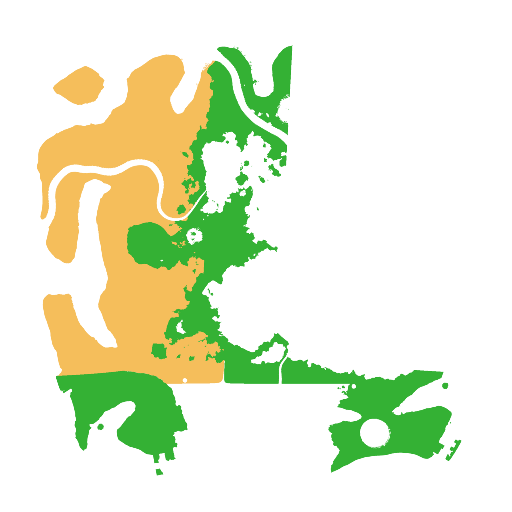 Biome Rust Map: Procedural Map, Size: 3250, Seed: 1976262070