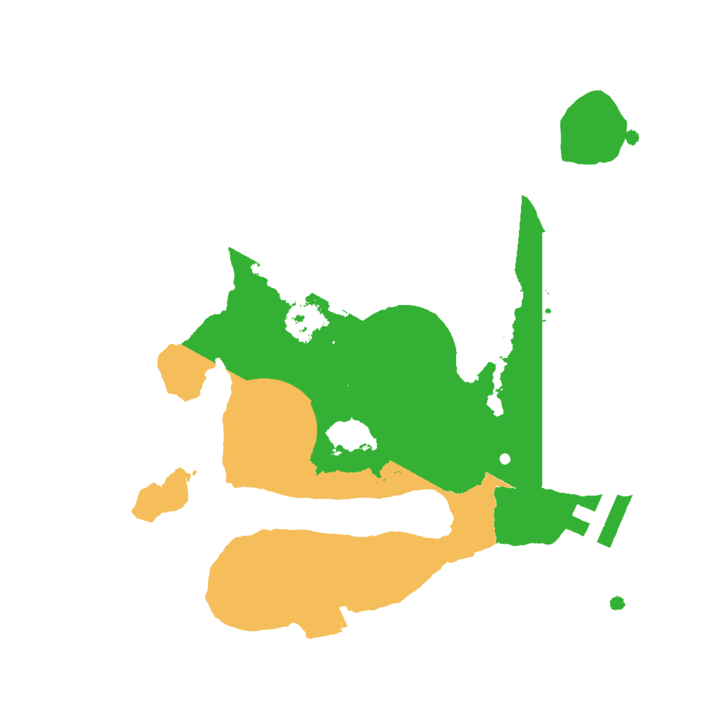 Biome Rust Map: Procedural Map, Size: 2000, Seed: 1444357734