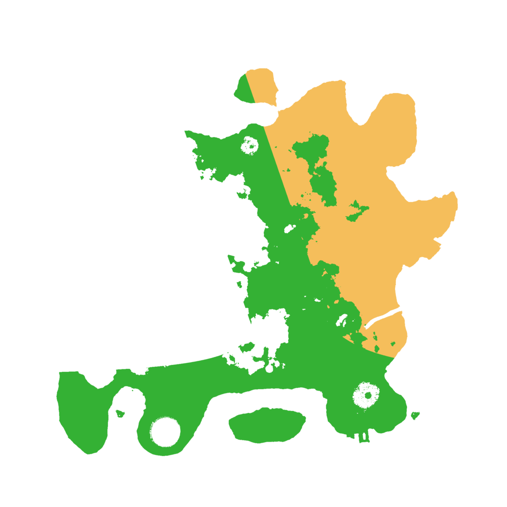 Biome Rust Map: Procedural Map, Size: 3000, Seed: 20095