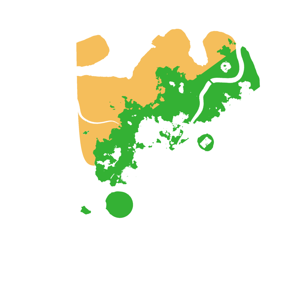Biome Rust Map: Procedural Map, Size: 3000, Seed: 22748