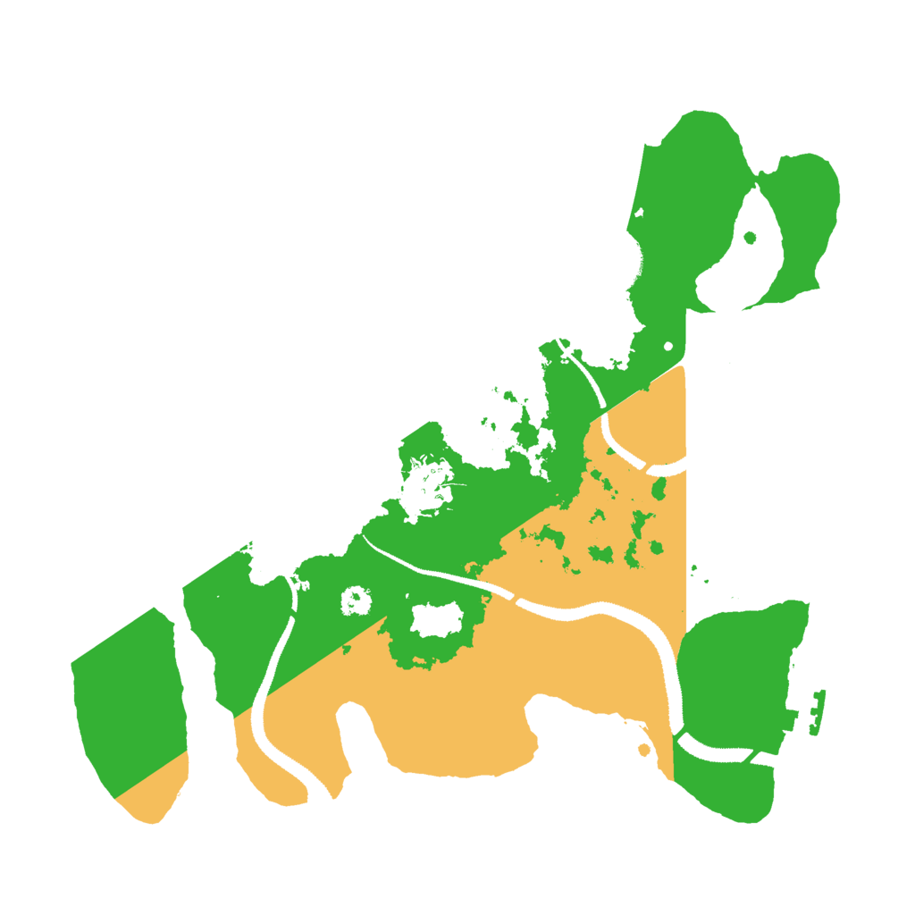 Biome Rust Map: Procedural Map, Size: 3000, Seed: 800311554