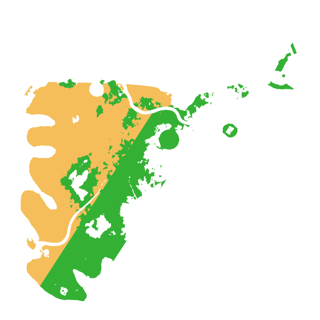 Biome Rust Map: Procedural Map, Size: 4250, Seed: 181285