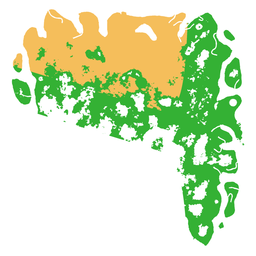 Biome Rust Map: Procedural Map, Size: 6000, Seed: 1269746739