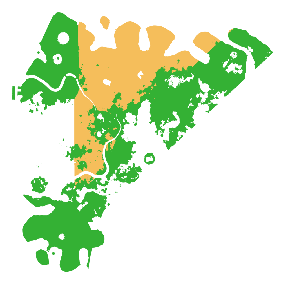 Biome Rust Map: Procedural Map, Size: 4500, Seed: 19920420