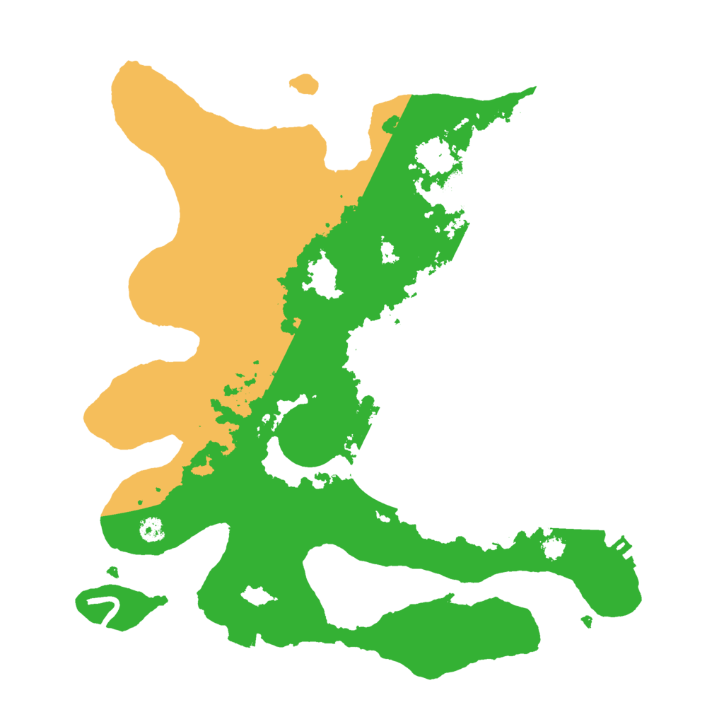 Biome Rust Map: Procedural Map, Size: 3000, Seed: 21388