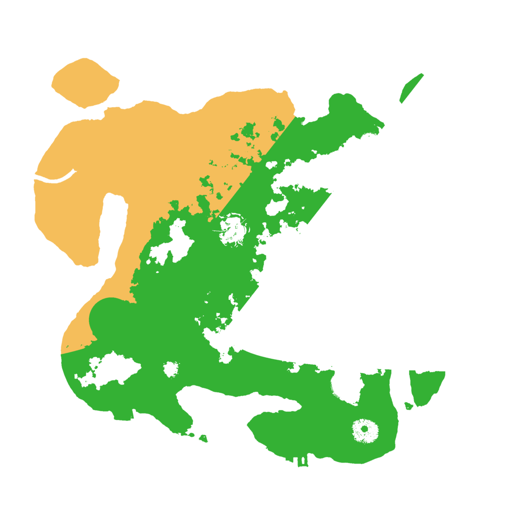 Biome Rust Map: Procedural Map, Size: 3000, Seed: 22318