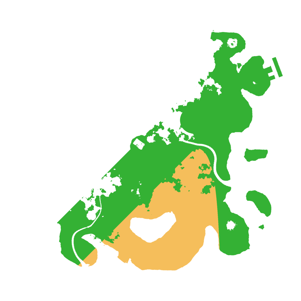 Biome Rust Map: Procedural Map, Size: 3000, Seed: 27271
