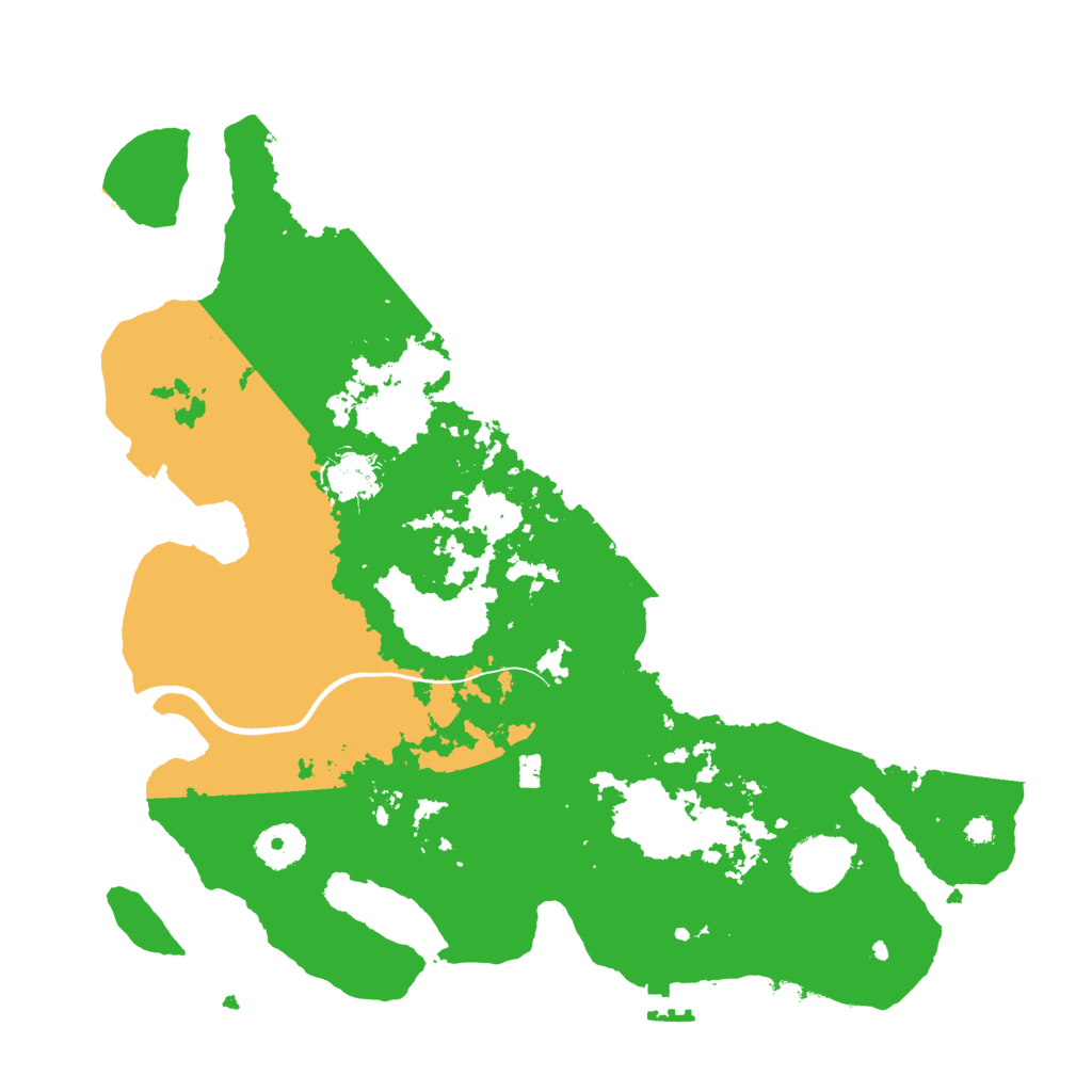 Biome Rust Map: Procedural Map, Size: 3500, Seed: 938