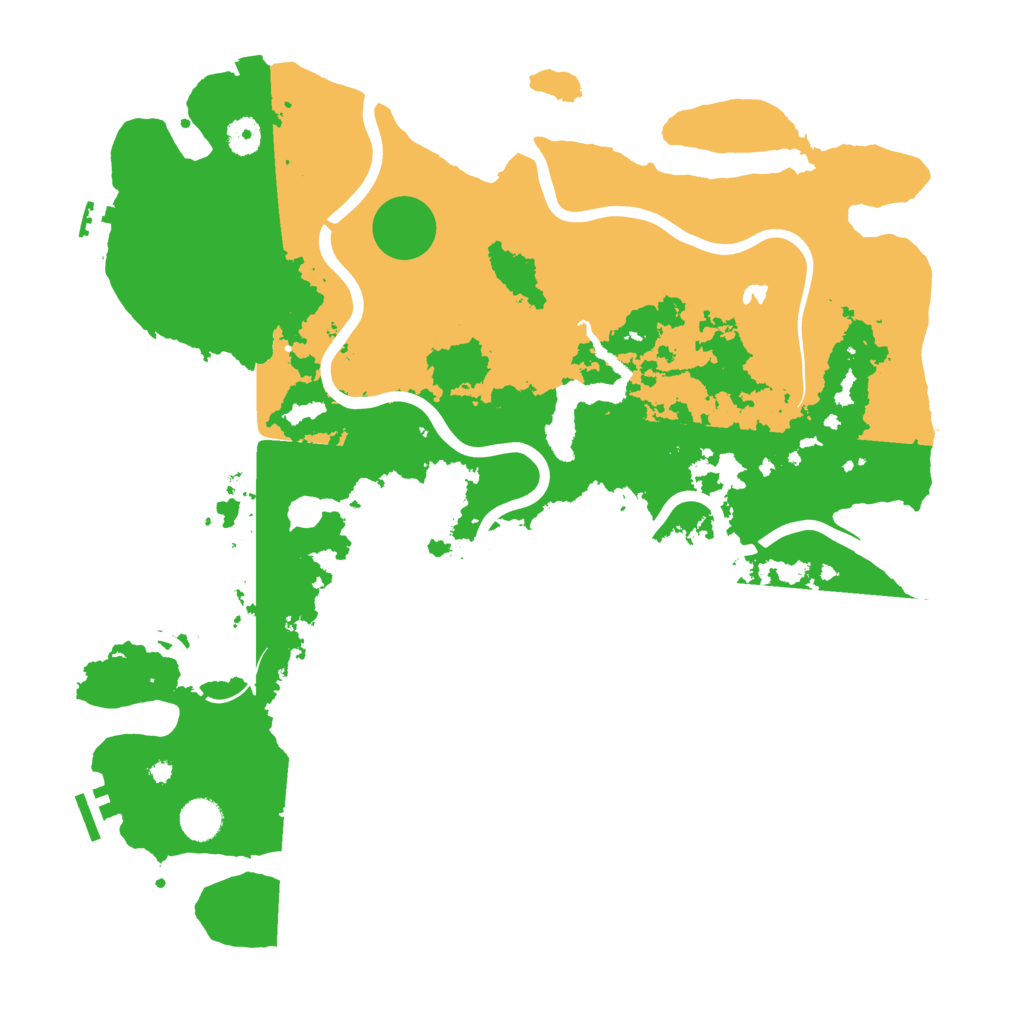 Biome Rust Map: Procedural Map, Size: 4250, Seed: 894724393