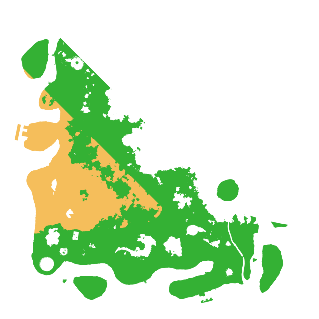 Biome Rust Map: Procedural Map, Size: 4000, Seed: 719287518