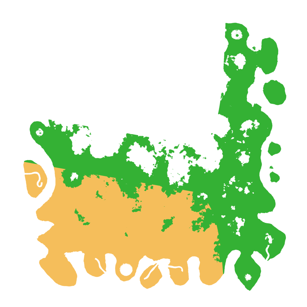 Biome Rust Map: Procedural Map, Size: 4400, Seed: 44273512