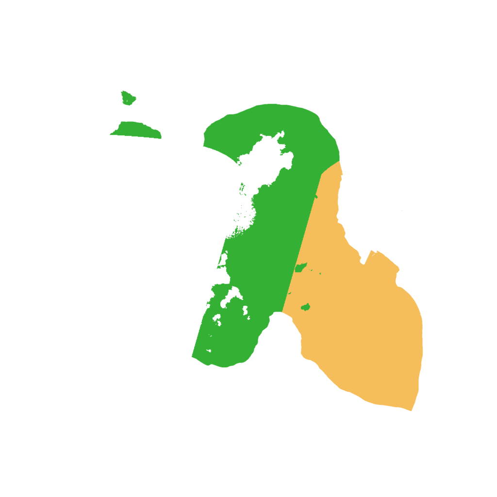 Biome Rust Map: Procedural Map, Size: 1700, Seed: 1961357641