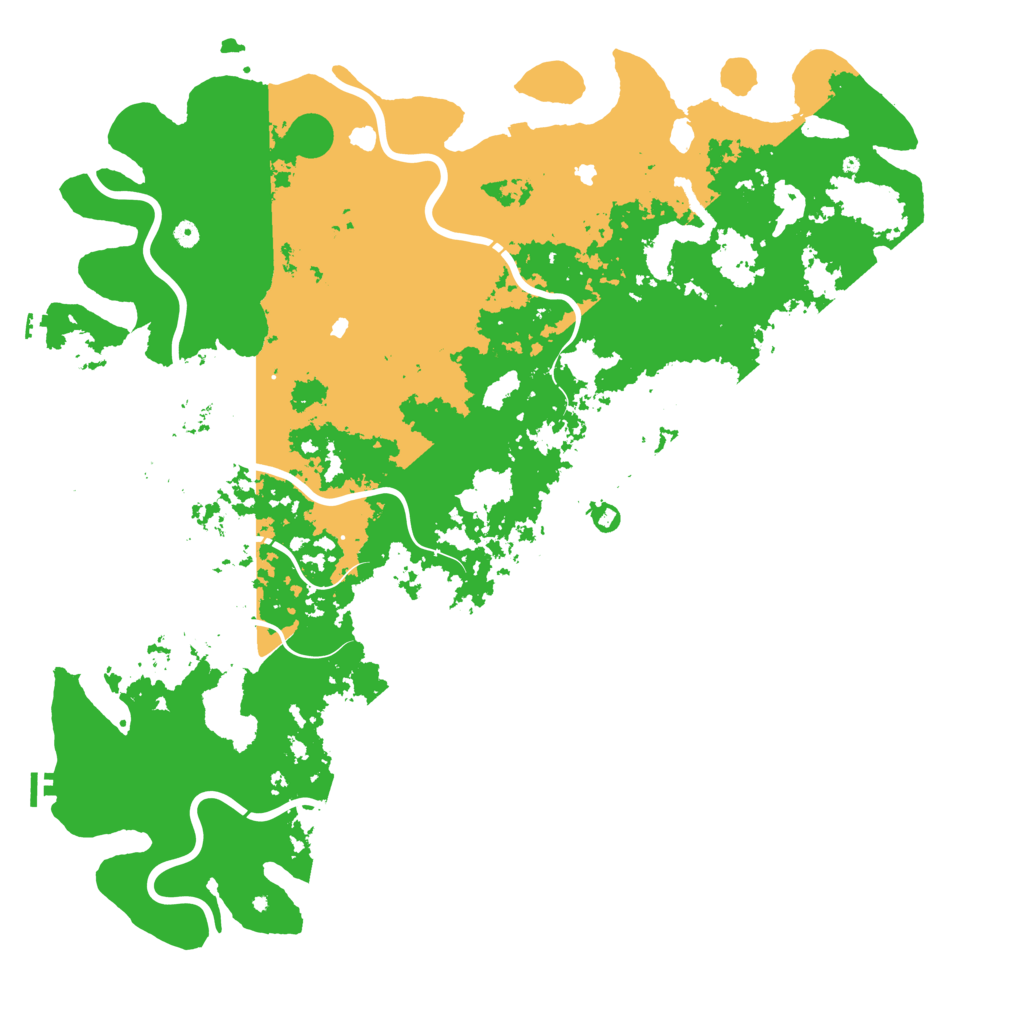 Biome Rust Map: Procedural Map, Size: 6000, Seed: 690069