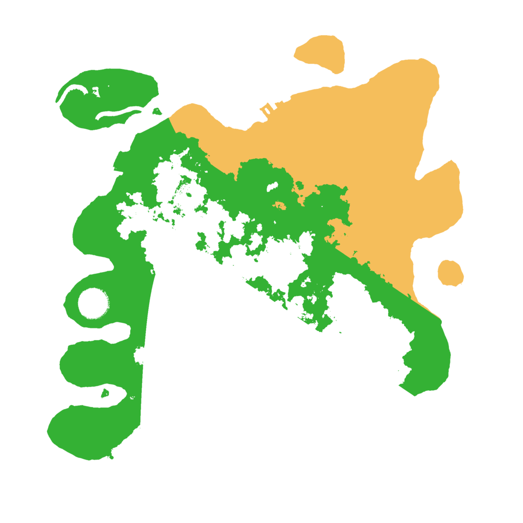 Biome Rust Map: Procedural Map, Size: 3000, Seed: 485624836