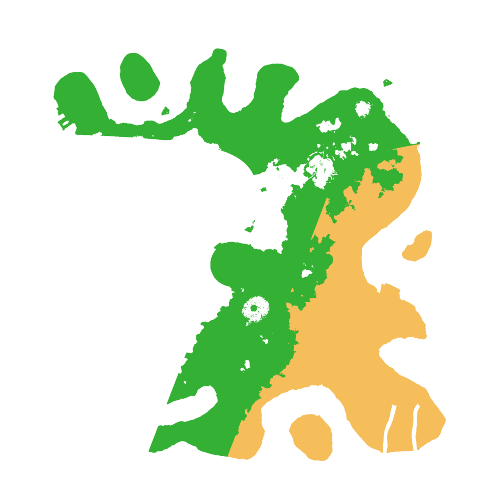 Biome Rust Map: Procedural Map, Size: 3000, Seed: 1109774980