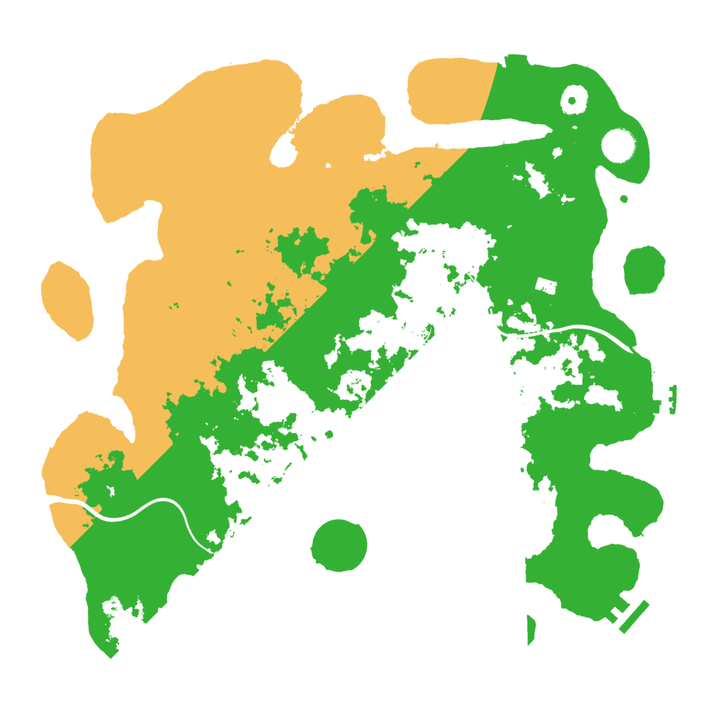 Biome Rust Map: Procedural Map, Size: 3750, Seed: 62265877