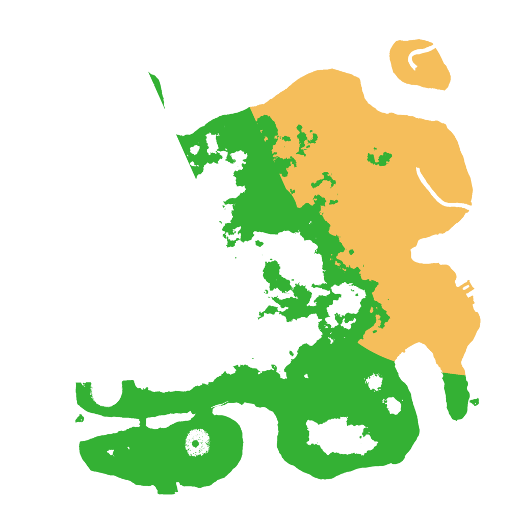 Biome Rust Map: Procedural Map, Size: 3000, Seed: 1369990720