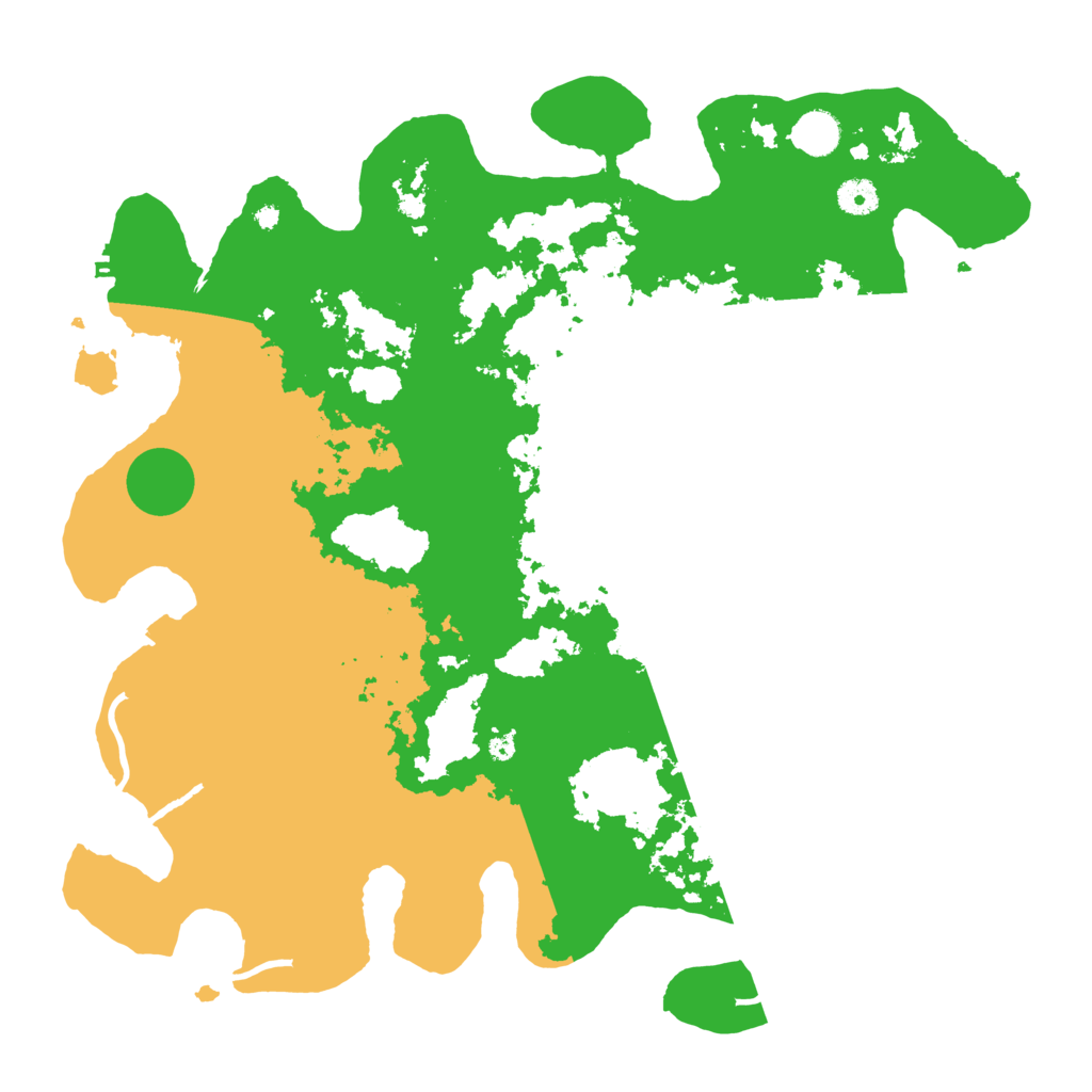 Biome Rust Map: Procedural Map, Size: 4250, Seed: 66668