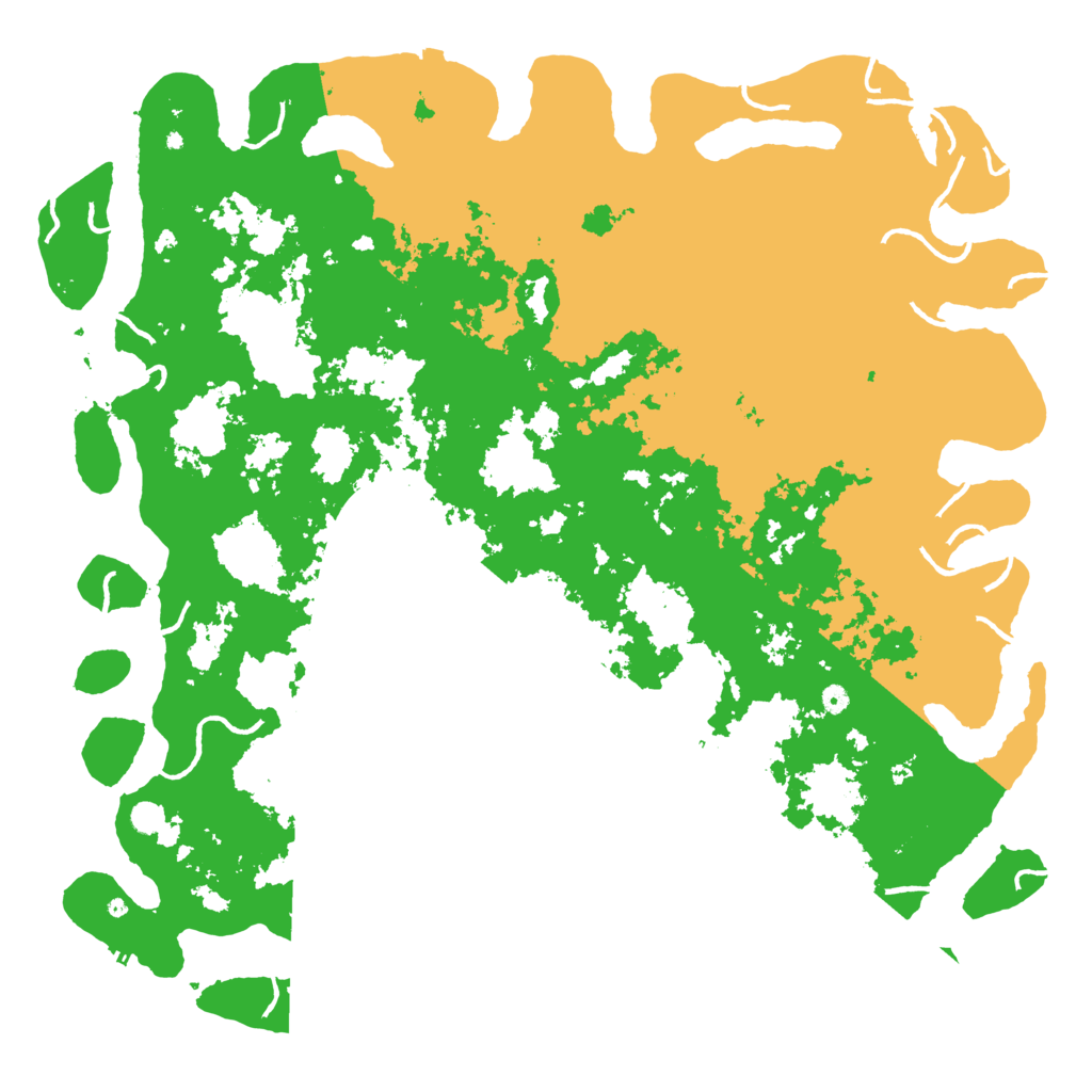 Biome Rust Map: Procedural Map, Size: 6000, Seed: 1356100382