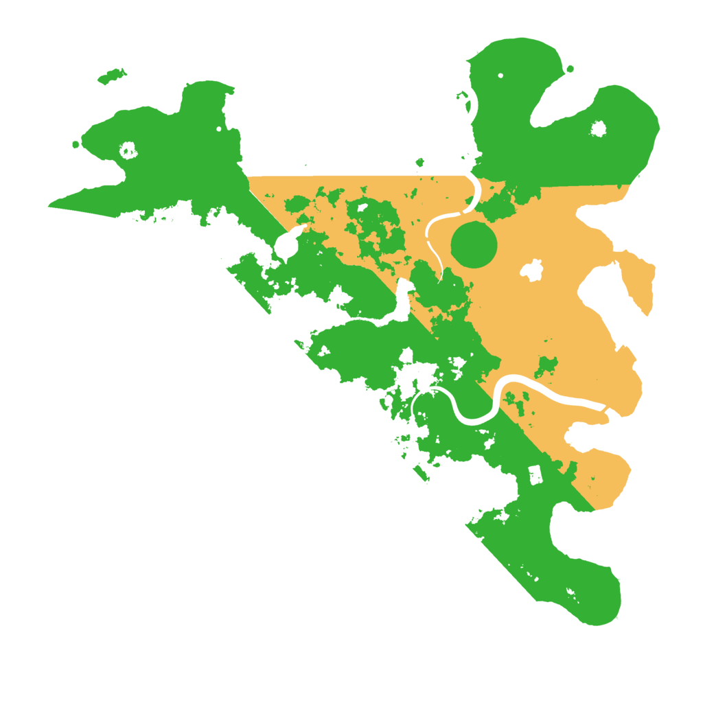 Biome Rust Map: Procedural Map, Size: 4000, Seed: 1578725262