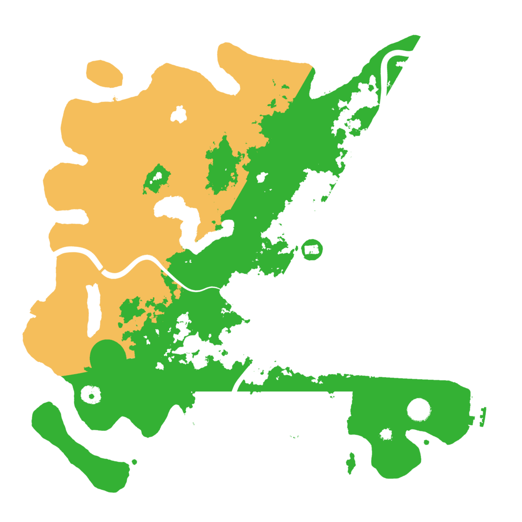Biome Rust Map: Procedural Map, Size: 4000, Seed: 13375