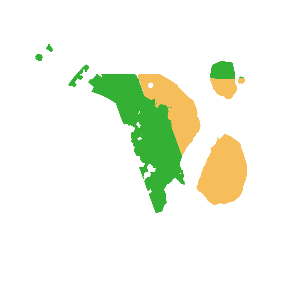 Biome Rust Map: Procedural Map, Size: 1650, Seed: 25412423