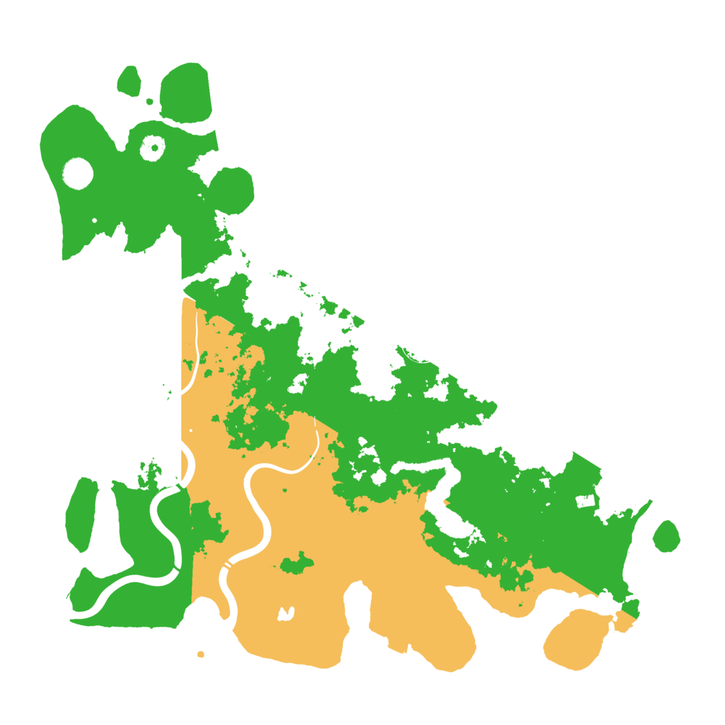 Biome Rust Map: Procedural Map, Size: 4250, Seed: 1205307556