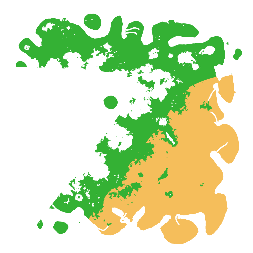 Biome Rust Map: Procedural Map, Size: 5000, Seed: 7489754