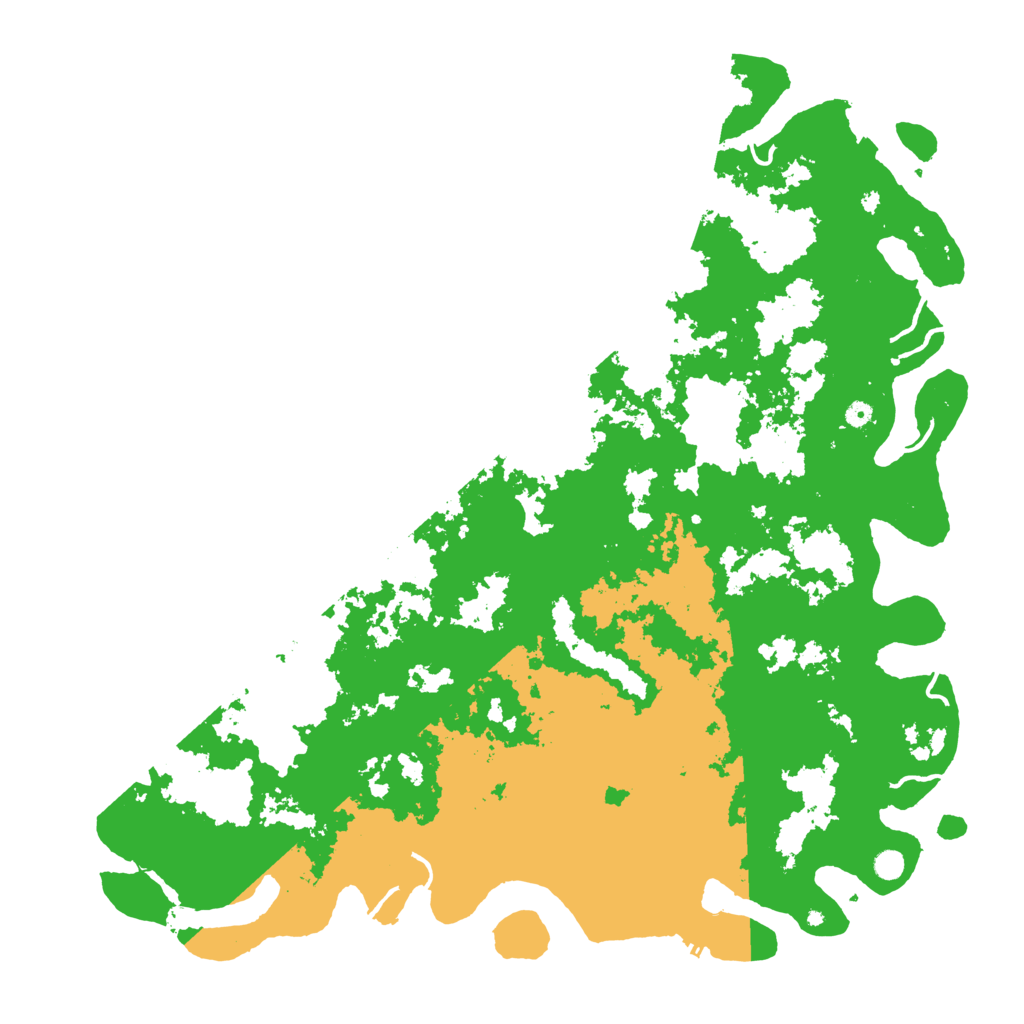 Biome Rust Map: Procedural Map, Size: 6000, Seed: 436538490