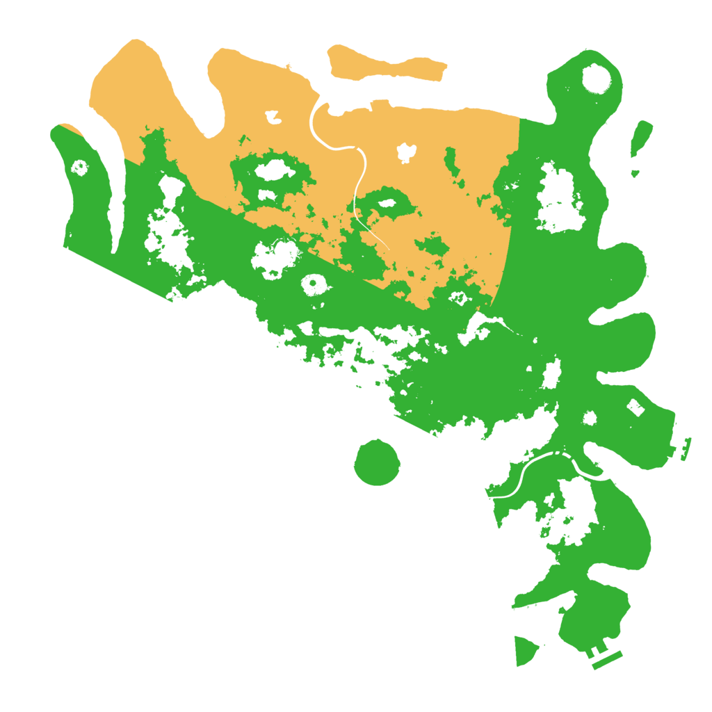Biome Rust Map: Procedural Map, Size: 4500, Seed: 1597534682