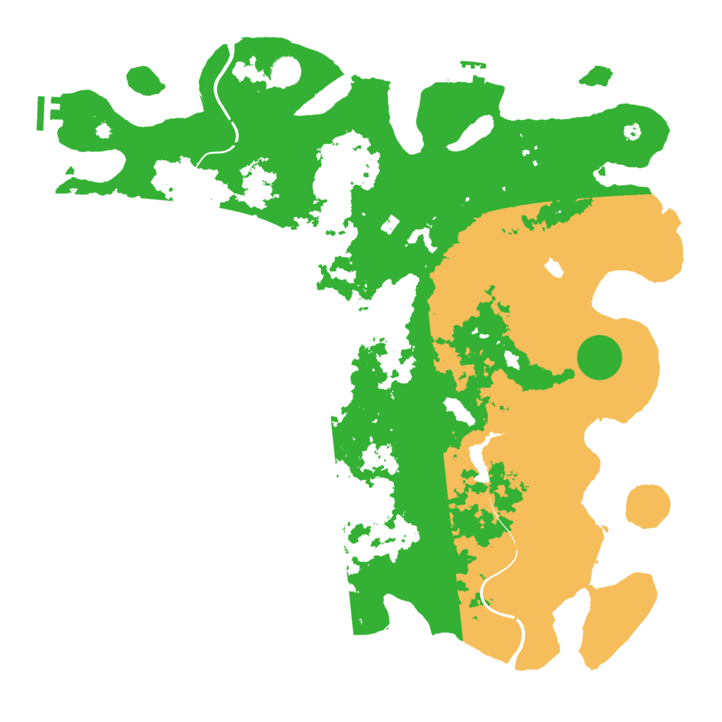 Biome Rust Map: Procedural Map, Size: 4250, Seed: 543