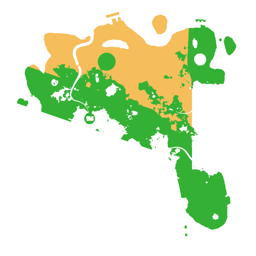 Biome Rust Map: Procedural Map, Size: 3800, Seed: 1871933740