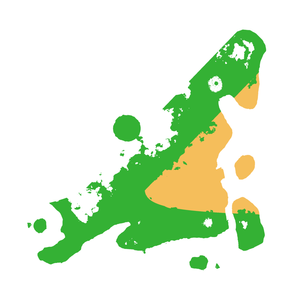Biome Rust Map: Procedural Map, Size: 3000, Seed: 21273