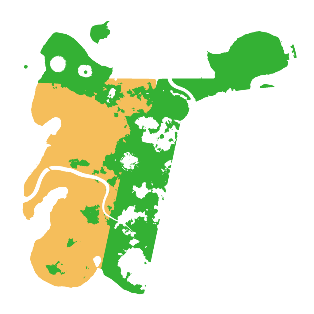 Biome Rust Map: Procedural Map, Size: 3500, Seed: 1924336387