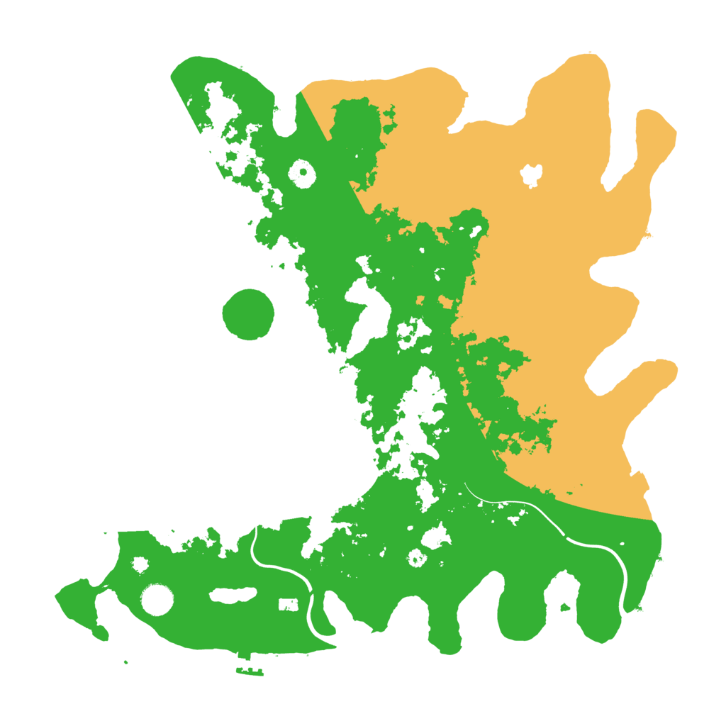Biome Rust Map: Procedural Map, Size: 4000, Seed: 484675