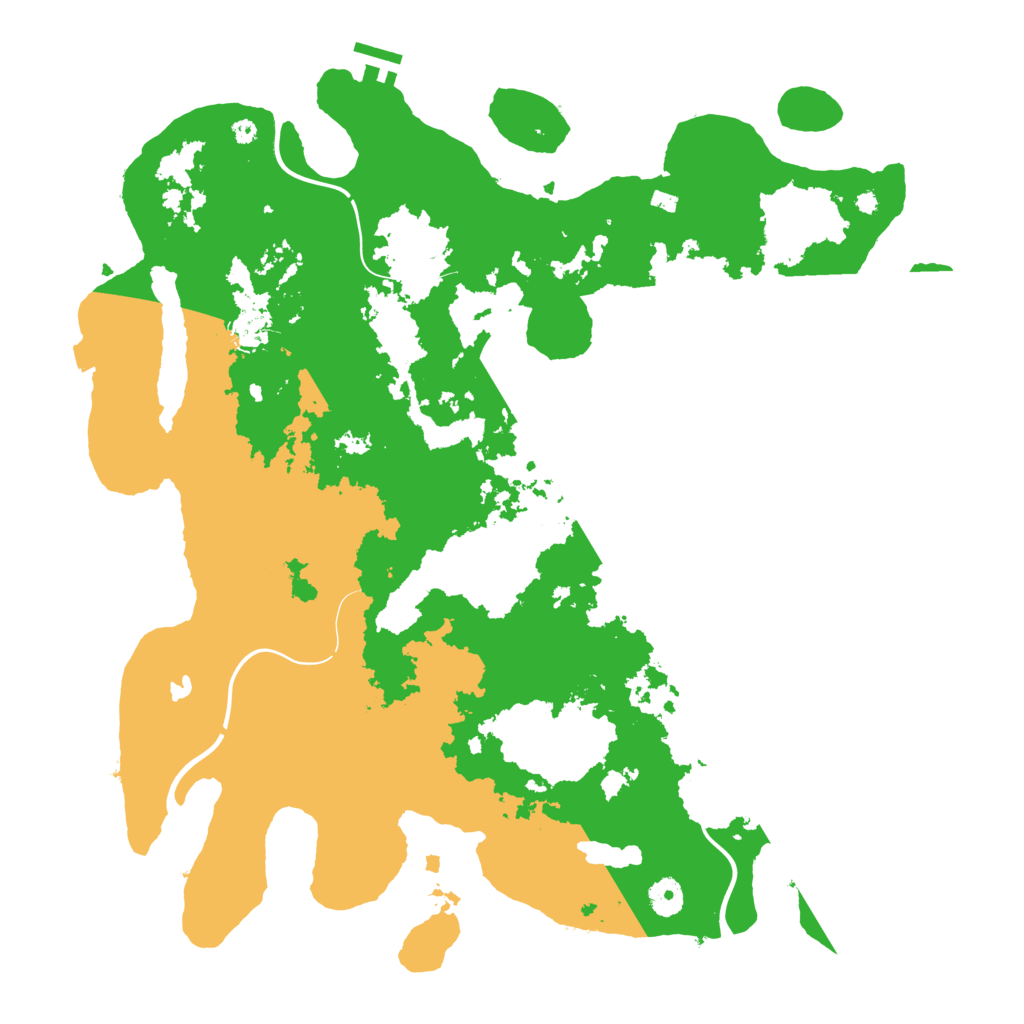 Biome Rust Map: Procedural Map, Size: 4250, Seed: 432876386