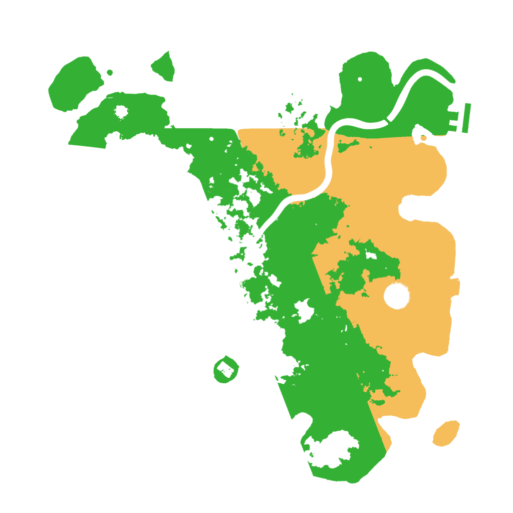 Biome Rust Map: Procedural Map, Size: 3500, Seed: 1125672330