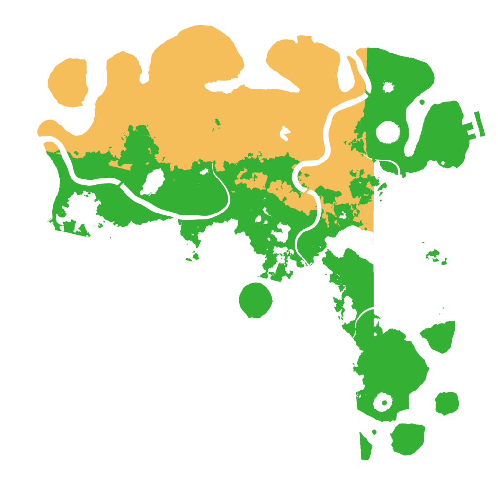 Biome Rust Map: Procedural Map, Size: 4000, Seed: 563529672