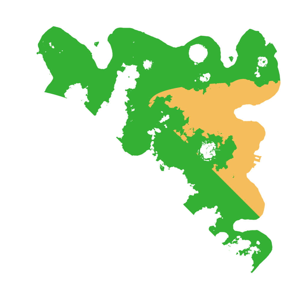 Biome Rust Map: Procedural Map, Size: 3000, Seed: 1218406025