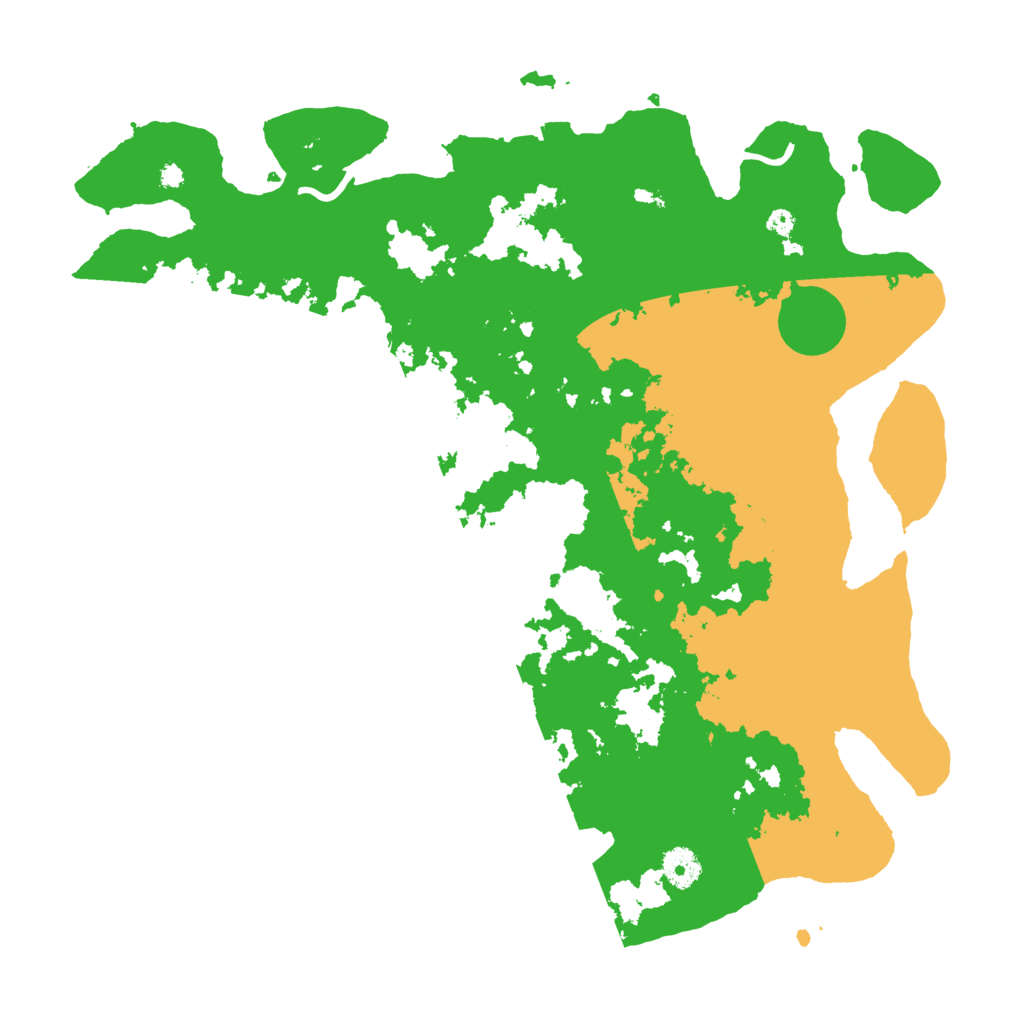 Biome Rust Map: Procedural Map, Size: 4000, Seed: 1526449938